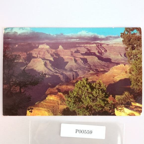 Grand Canyon National Park Arizona 1950s Postcard 1955 PC AZ Hopi Point - Picture 1 of 2